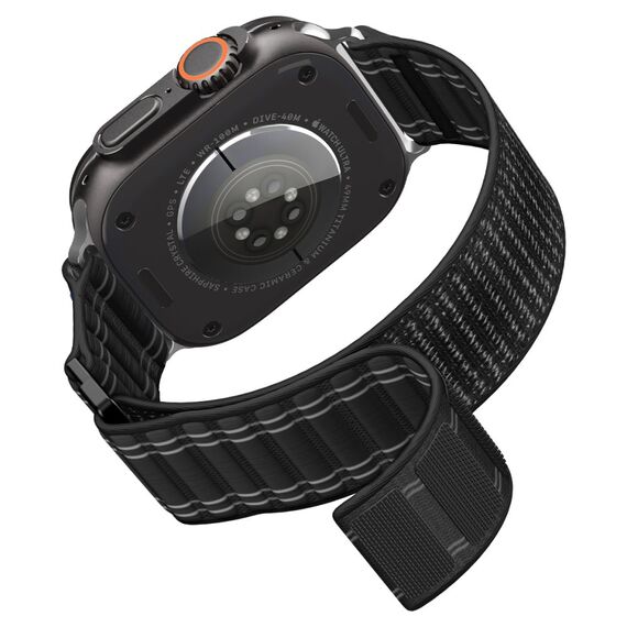 Spigen WBF0 Strap for Apple Watch 44 / 45 / 46 / 49 mm - Black | Techbox