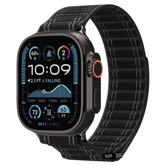 Spigen WBF0 Strap for Apple Watch 44 / 45 / 46 / 49 mm - Black | Techbox