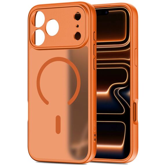 Tech-Protect BasicMag MagSafe Case for iPhone 17 Pro - Orange - Uncategorized Cases (2) - Cases - Techbox