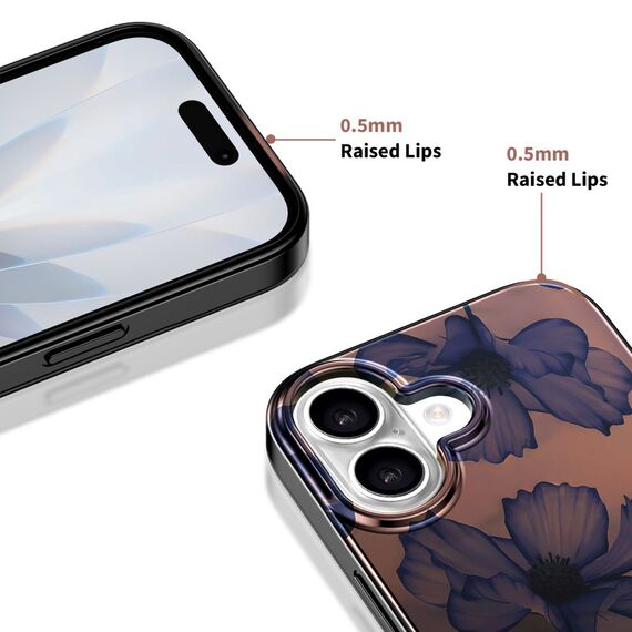 Tech-Protect Lamano MagSafe case for iPhone 17 - brown-purple | Techbox