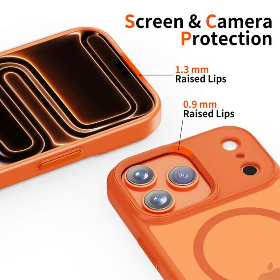 Tech-Protect MagMat MagSafe Case for iPhone 17 Pro Max - Orange | Techbox