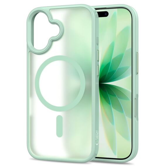 Tech-Protect MagMat MagSafe Case for iPhone 17 - Transparent Green - Uncategorized Cases (2) - Cases - Techbox