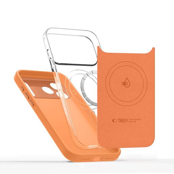 Tech-Protect Uniq MagSafe MagSafe case for iPhone 17 Pro - orange - Uncategorized Cases (2) - Cases - Techbox
