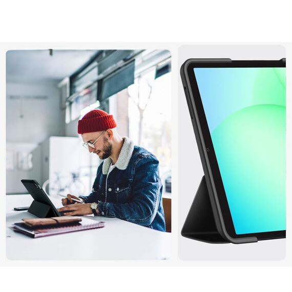 TechProtect SmartCase Case for Samsung Galaxy Tab A9 / A11 8.7 X110 / X115 / X133 / X135 - Black | Techbox