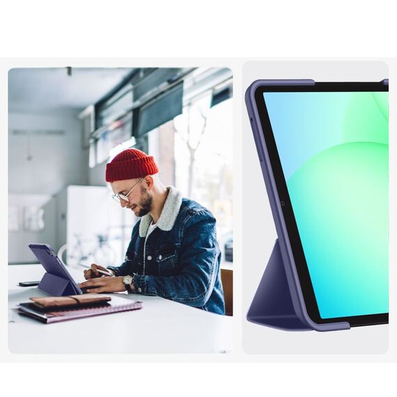 TechProtect SmartCase case for Samsung Galaxy Tab A9 / A11 8.7 X110 / X115 / X133 / X135 - navy blue | Techbox