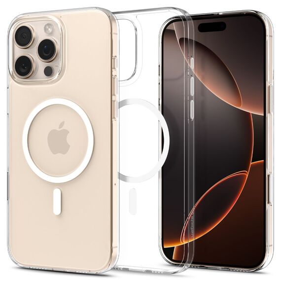 Spigen Thin Fit MagSafe Case for iPhone 16 Pro - Clear and White - Uncategorized Cases (2) - Cases - Techbox