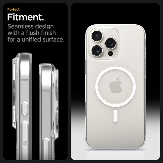 Spigen Thin Fit MagSafe Case for iPhone 16 Pro - Clear and White - Uncategorized Cases (2) - Cases - Techbox