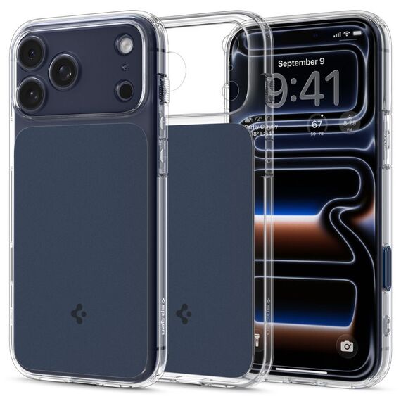 Spigen Thin Fit MagSafe Case for iPhone 17 Pro - Clear Navy Blue - Uncategorized Cases (2) - Cases - Techbox