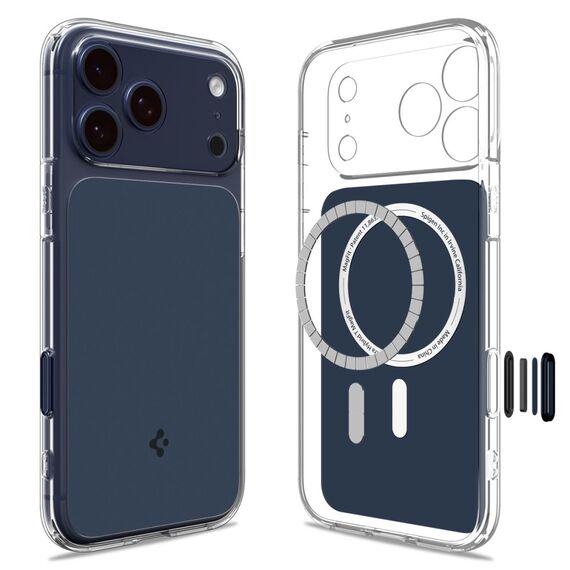 Spigen Thin Fit MagSafe Case for iPhone 17 Pro Max - Clear Navy Blue - Uncategorized Cases (2) - Cases - Techbox