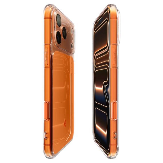 Spigen Thin Fit MagSafe Case for iPhone 17 Pro Max - Clear Orange - Uncategorized Cases (2) - Cases - Techbox