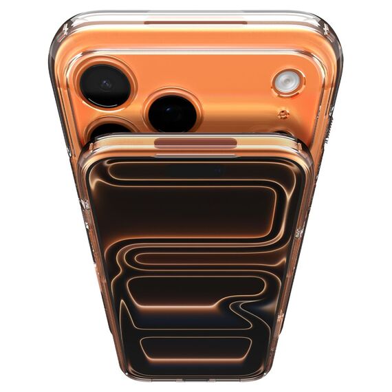 Spigen Thin Fit MagSafe Case for iPhone 17 Pro Max - Clear Orange - Uncategorized Cases (2) - Cases - Techbox