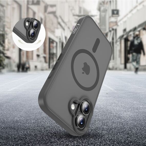 Tech-Protect MagMat MagSafe Case for iPhone 17 - Gray - Uncategorized Cases (2) - Cases - Techbox