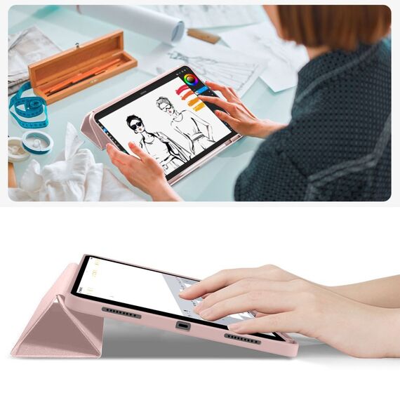 Tech-Protect SC Pen Case for iPad Pro 13” 7 / 8 / 2024-2025 - Pink - Tablet Accessories - Tablet PC & Accessories - Techbox