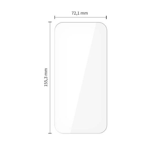 Tech-Protect Tempered Glass Bundle 10-pack for iPhone 15 Pro Max