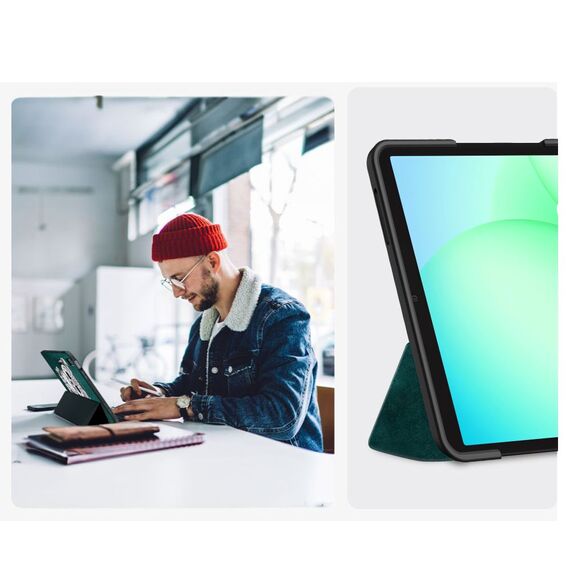 TechProtect SmartCase for Samsung Galaxy Tab A9 / A11 8.7 X110 / X115 / X133 / X135 - Green
