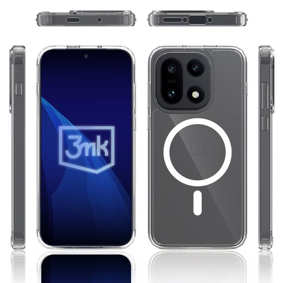 3mk Armor MagCase for OnePlus 15 5G - Transparent