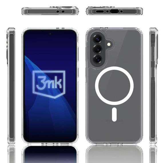 3mk Armor MagCase for Samsung Galaxy A37 - transparent