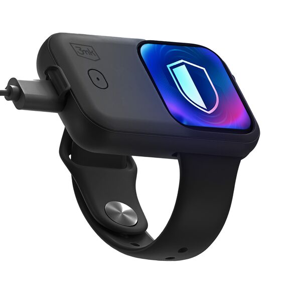 3mk Endurance Powerbank for Apple Watch 40 mm / 41 mm 2.5W 1200mAh USB-C - black - Accessories - Smartwatches & Accessories - Techbox