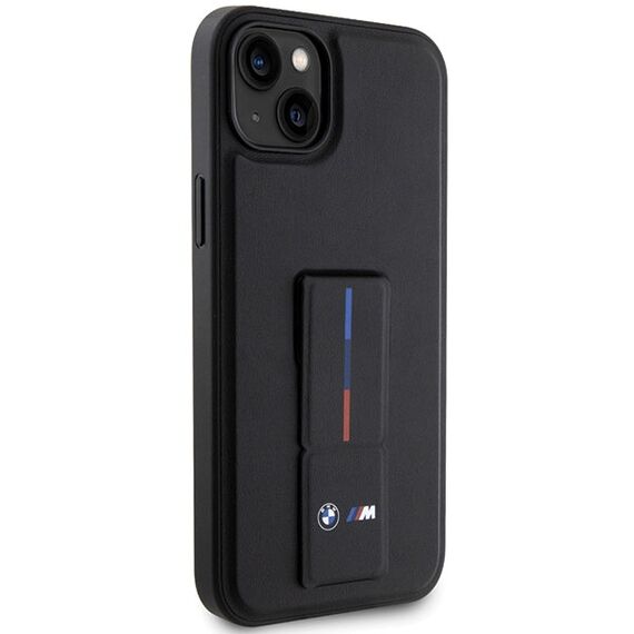 BMW Grip Stand Hot Stamp Case for iPhone 14 / 15 / 13 - Black | Techbox
