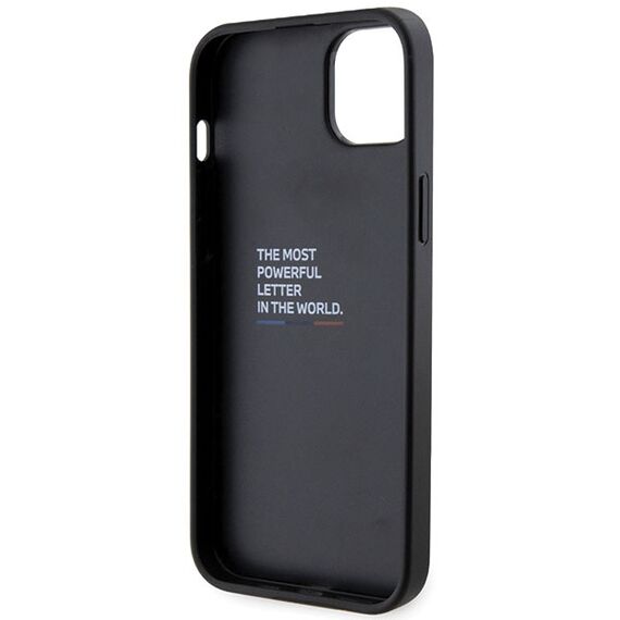 BMW Grip Stand Hot Stamp Case for iPhone 14 Plus / 15 Plus - Black | Techbox