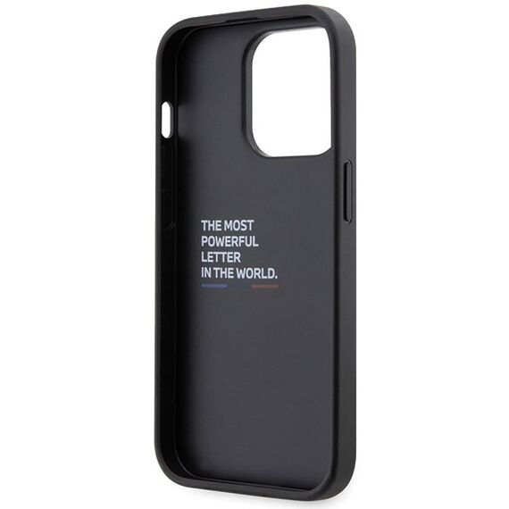 BMW Grip Stand Hot Stamp iPhone 14 Pro Case - Black | Techbox