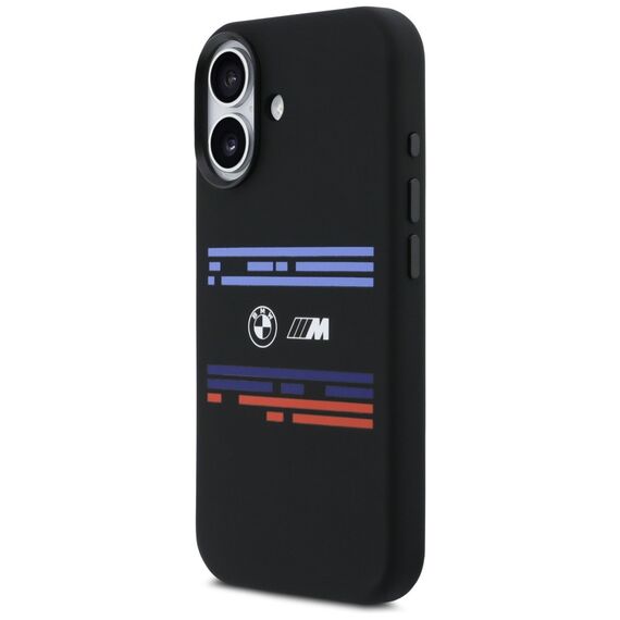 BMW M Silicon Horizontal Line MagSafe Case for iPhone 17 - Black | Techbox
