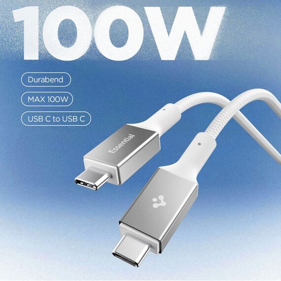Spigen EB10010CC 100W 100 cm Cable - White