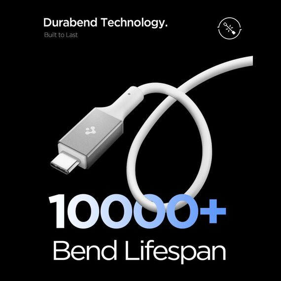 Spigen EB24012CC USB-C Cable 240W 120cm - White