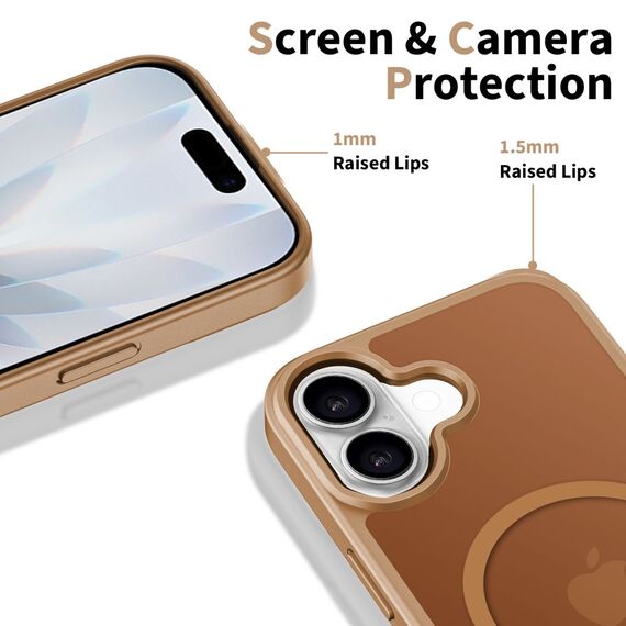 Tech-Protect BasicMag MagSafe Case for iPhone 17 - Brown | Techbox