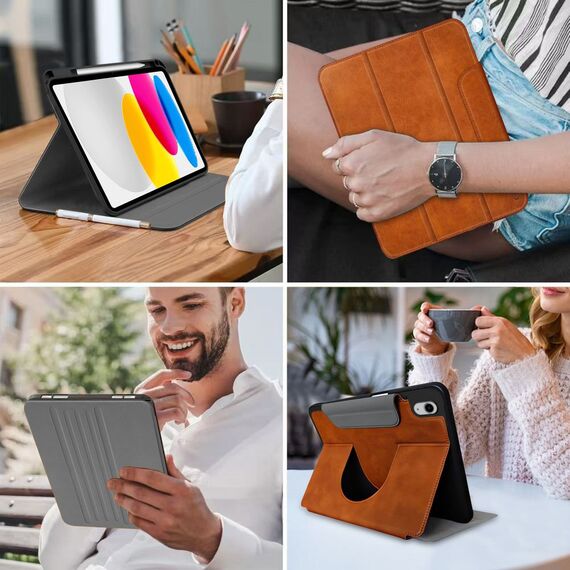 Tech-Protect Fleece Case for iPad 10.9” 10 / 2022 / 11” 11 / 2025 - Brown | Techbox