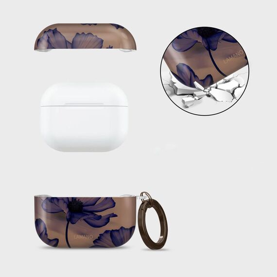 Tech-Protect Lamano case for AirPods Pro 1 / 2 - brown-purple - Smartphone Accessories - Cables & Accessories - Techbox