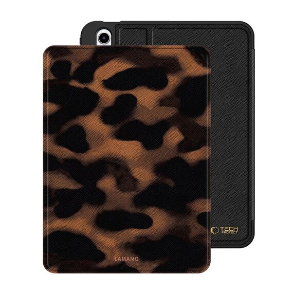 Tech-Protect Lamano case for iPad 10.9” 10 / 2022 / 11” 11 / 2025 - brown and black - Tablet Accessories - Tablet PC & Accessories - Techbox