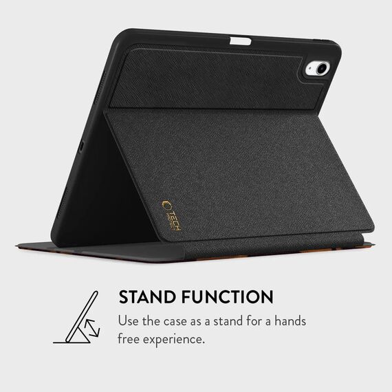 Tech-Protect Lamano case for iPad 10.9” 10 / 2022 / 11” 11 / 2025 - brown and black - Tablet Accessories - Tablet PC & Accessories - Techbox