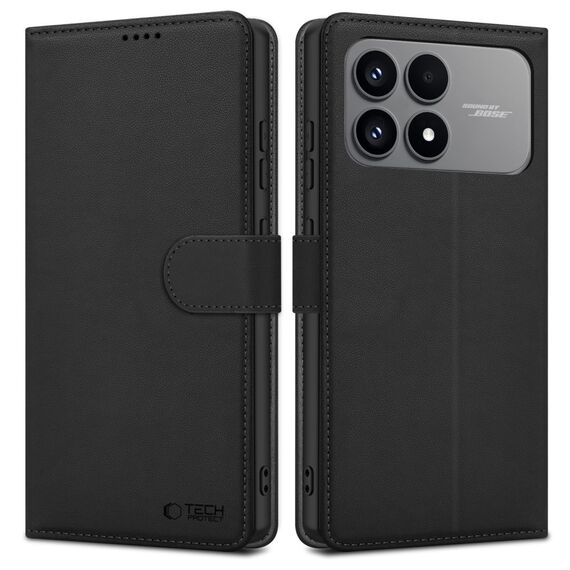 Tech-Protect Wallet Case for Xiaomi Poco F8 - Black | Techbox