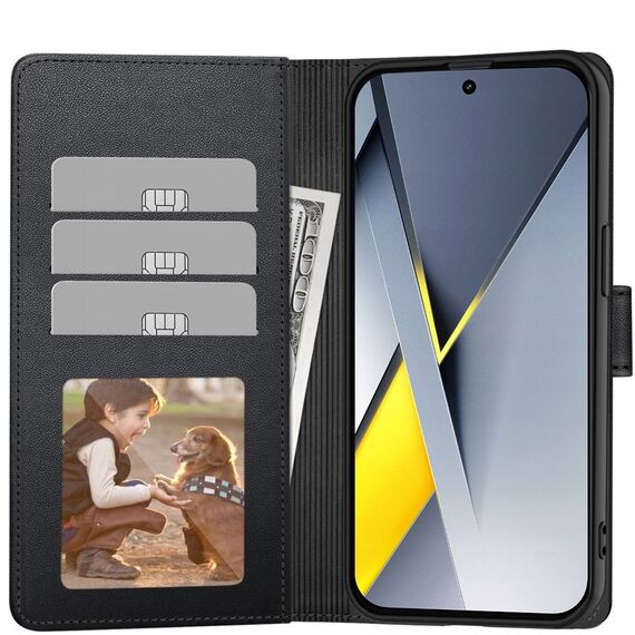 Tech-Protect Wallet Case for Xiaomi Poco F8 - Black | Techbox