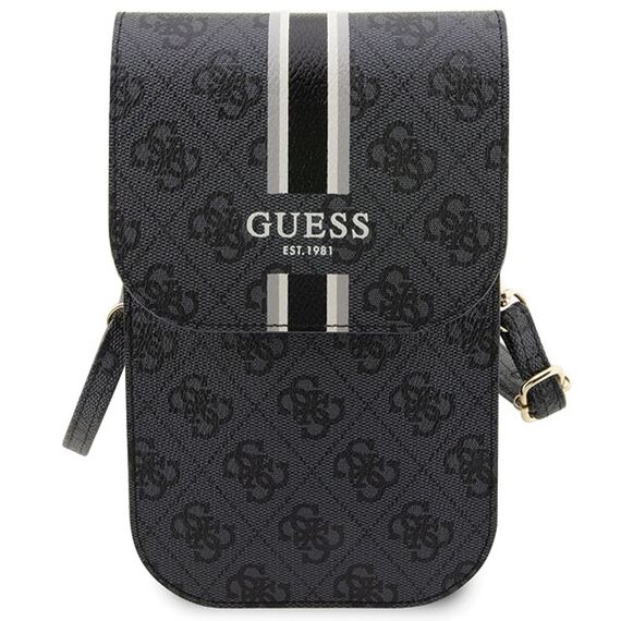 Guess 4G Stripe Handbag - Black