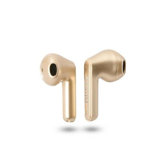 Guess Triangle Logo Bluetooth TWS Wireless Headphones - Gold