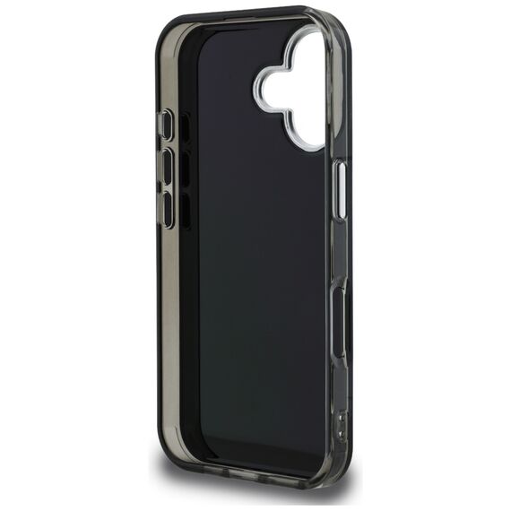 Karl Lagerfeld IML Aquarelle Choupette &amp; Logo iPhone 16 Case - Black | Techbox