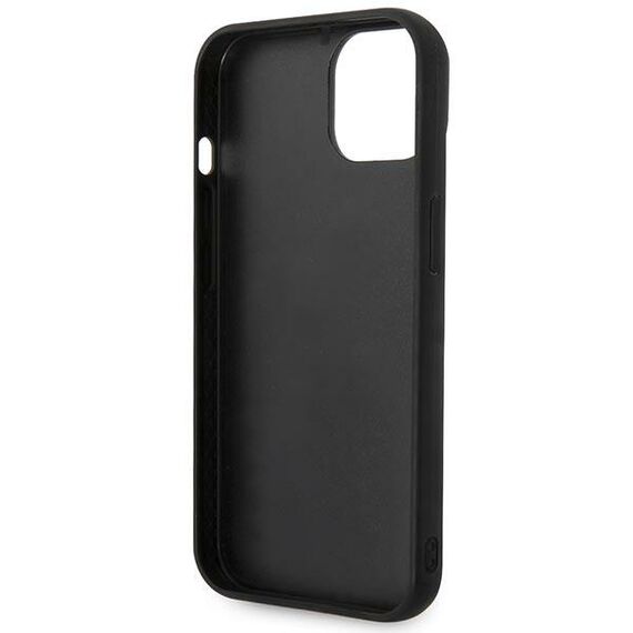 Karl Lagerfeld Puffy Ikonik Pin Case for iPhone 14 / 15 / 13 - Black