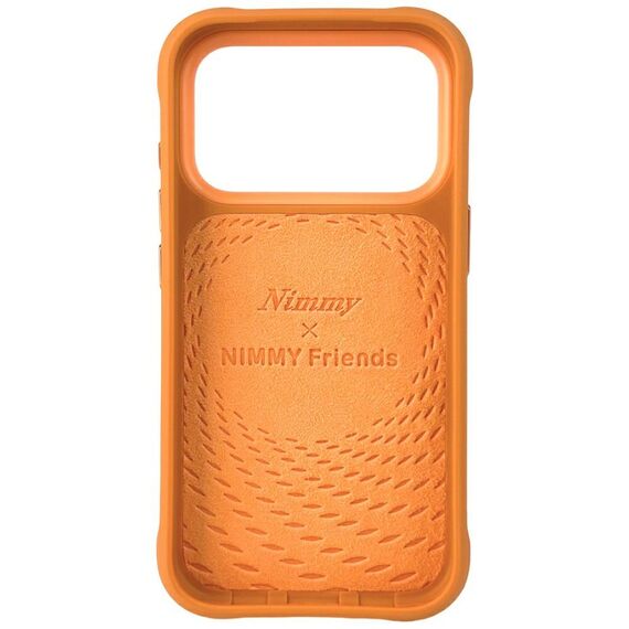 Nimmy Big Eyed Pet 2.0 Raccoon case for iPhone 17 Pro Max - orange | Techbox