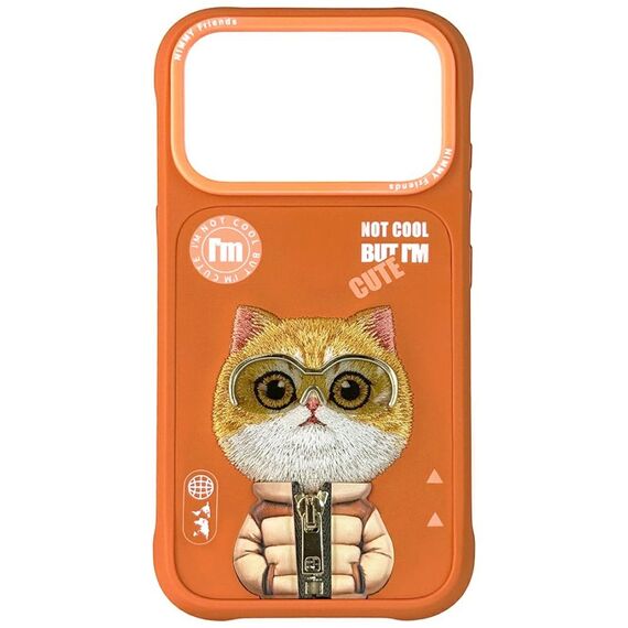 Nimmy Cool&amp;Cute 2.0 Cat Case for iPhone 17 Pro Max - Orange | Techbox