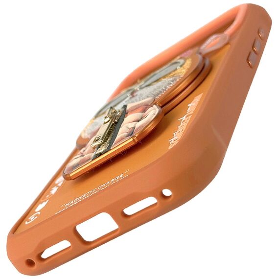 Nimmy Cool&amp;Cute 2.0 Cat Case for iPhone 17 Pro Max with Magnetic Hanger - Orange | Techbox