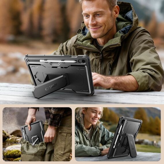 Tech-Protect Kevlar Pro Case for Samsung Galaxy Tab S9 - Black