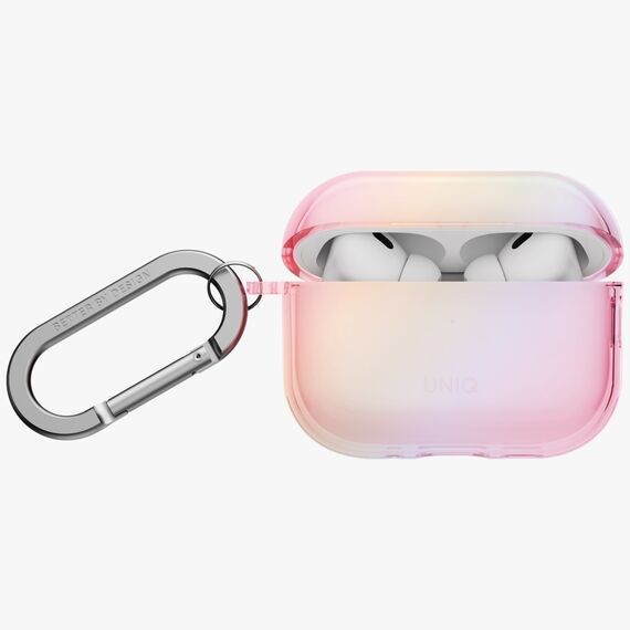 Uniq Iridescia Hang Case for AirPods Pro 3 - Transparent Pink - Smartphone Accessories - Cables & Accessories - Techbox