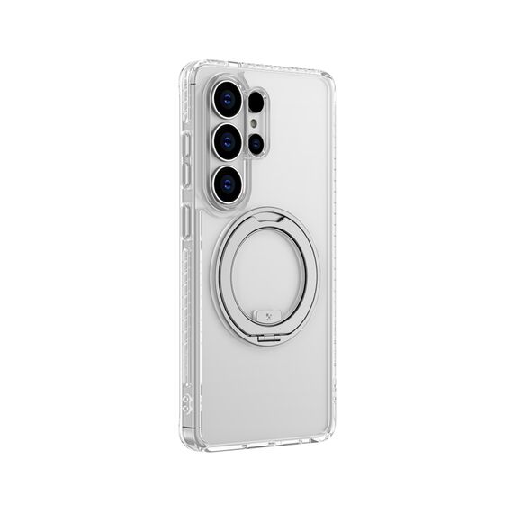 AmazingThing Titan Pro MagSpin Drop Proof Case for Samsung S26 Ultra Compatible with MagSafe - Clear | Techbox