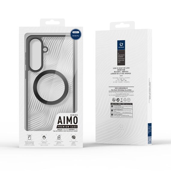 Dux Ducis Aimo Mag Case for Samsung S26 Plus Compatible with MagSafe - Black | Techbox