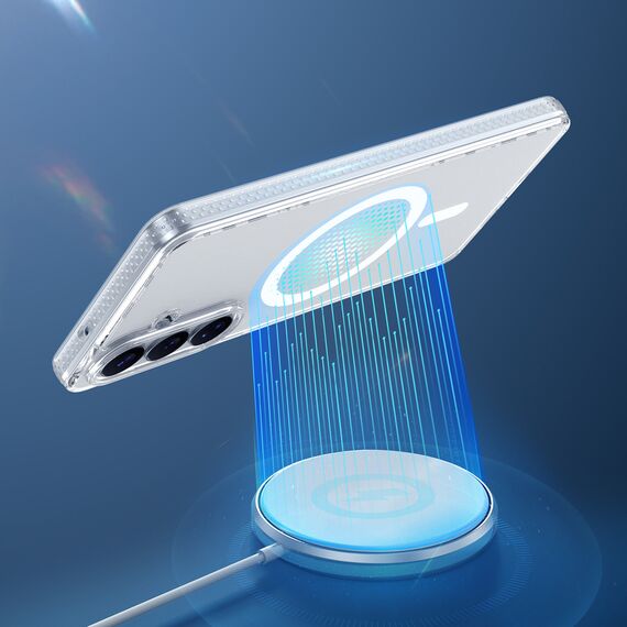 Dux Ducis Clin Mag Case Compatible with MagSafe for Samsung S26 - Transparent | Techbox