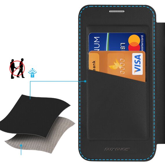 Dux Ducis Skin X Pro MagSafe Compatible Wallet Case for Samsung Galaxy S26+ - Black | Techbox