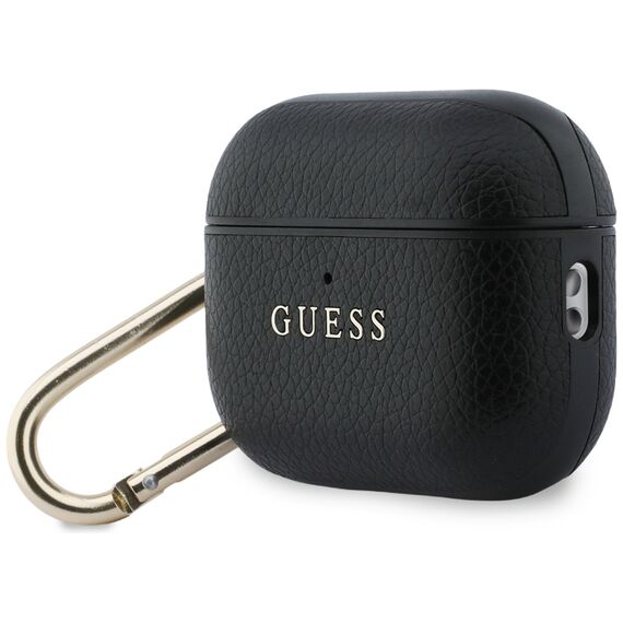 Guess Grained Classic Logo case for AirPods Pro 3 - black