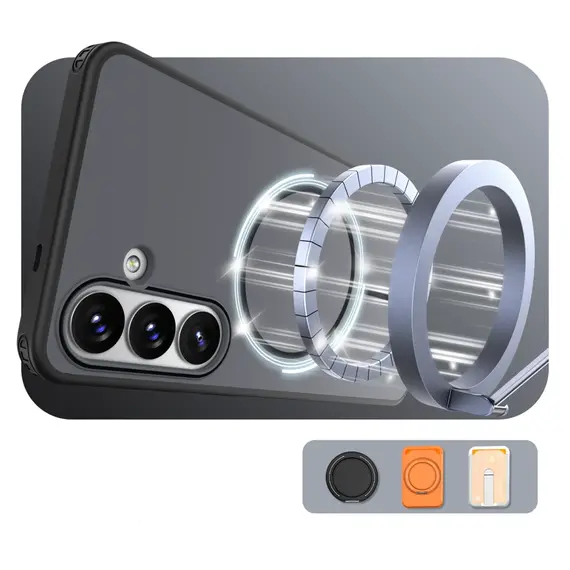Hybrid Armor T Case for Samsung Galaxy A37 - Black - Uncategorized Cases (2) - Cases - Techbox